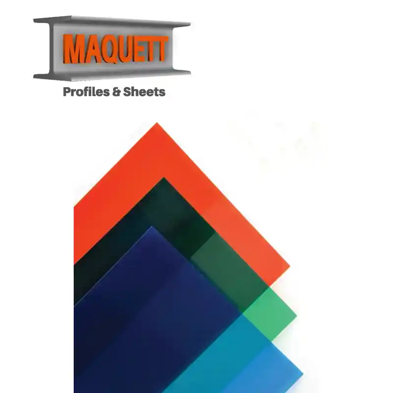 Feuille PVC transparente colorée autocollante 194x320 mm Maquett Paiement Sécurisé