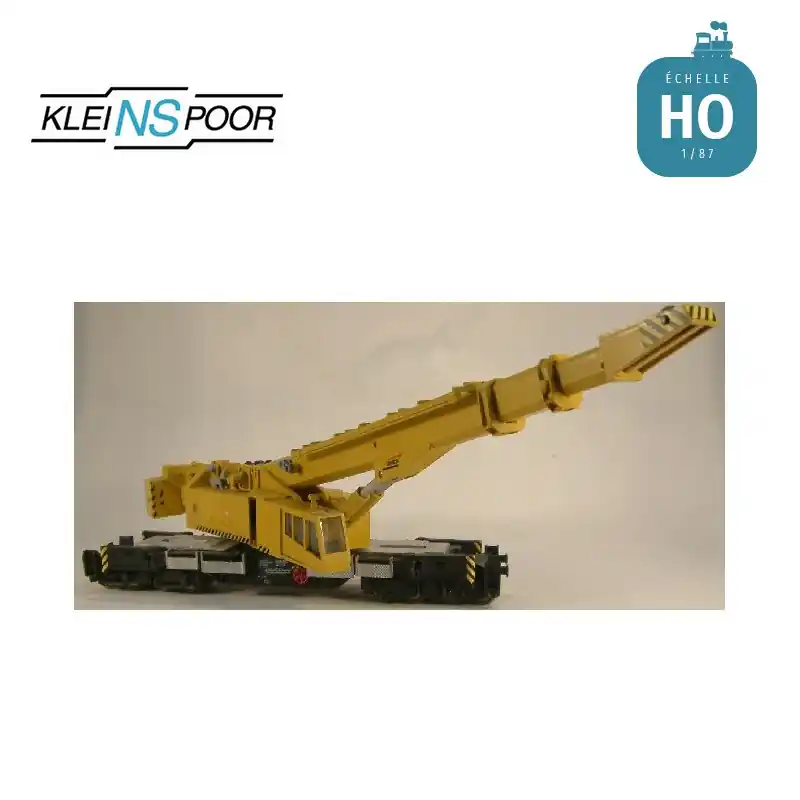 Grue ferroviaire Kirow KRC 1200 SNCF HO en kit Satisfait Ou Remboursé