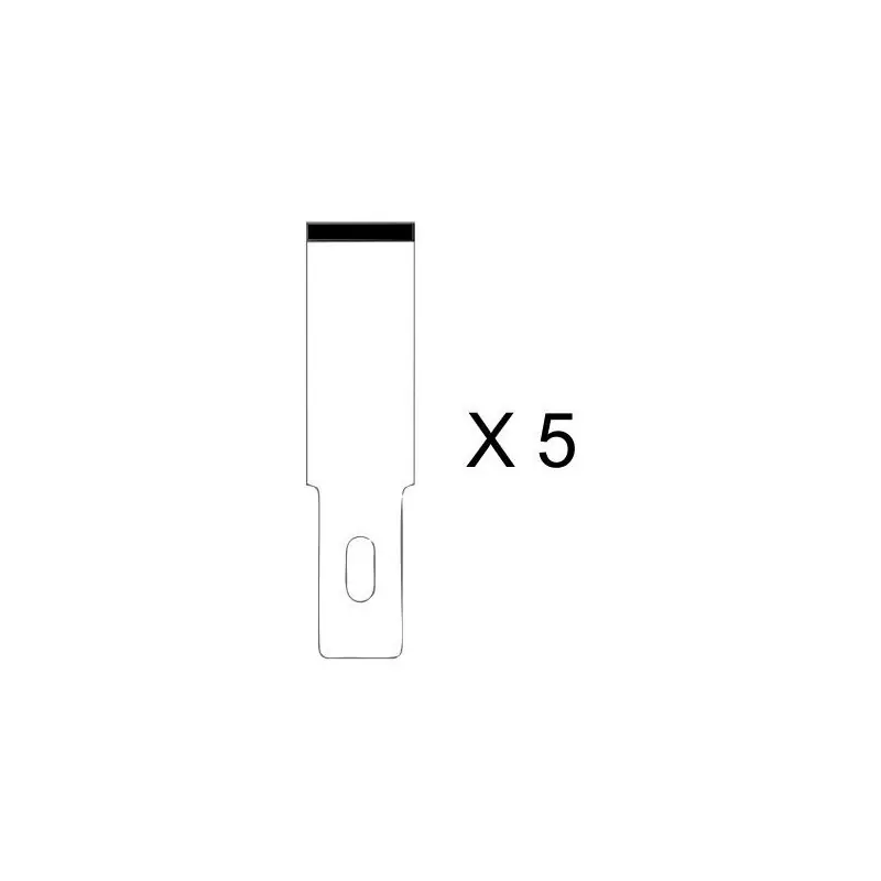 Set de 5 lames pour couteau de précision n°2 Expédié Aujourd'hui