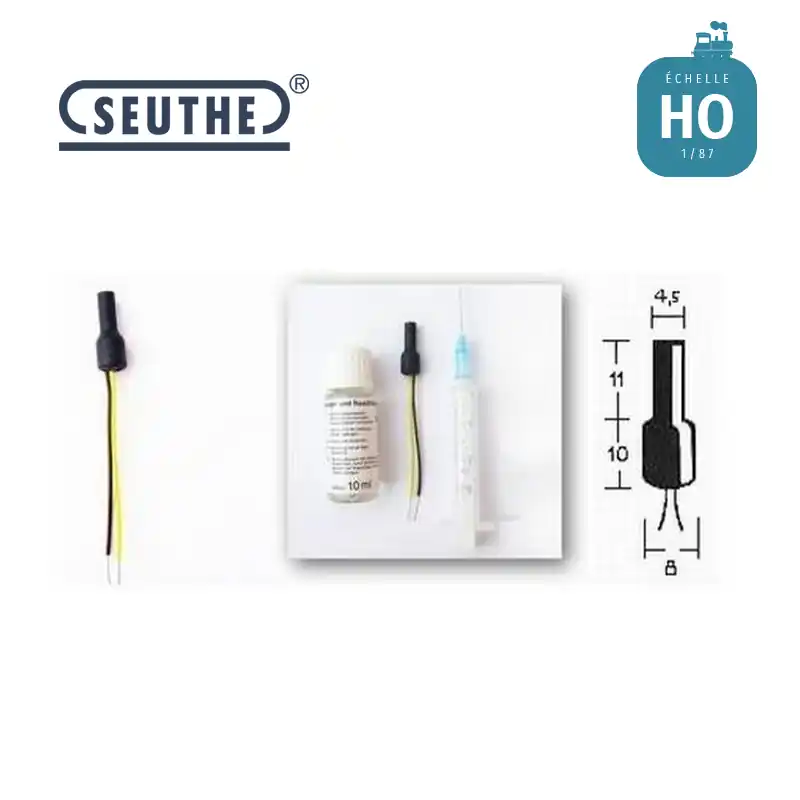 Commande En Gros Générateur de fumée 10-16 V court HO Seuthe n° 27