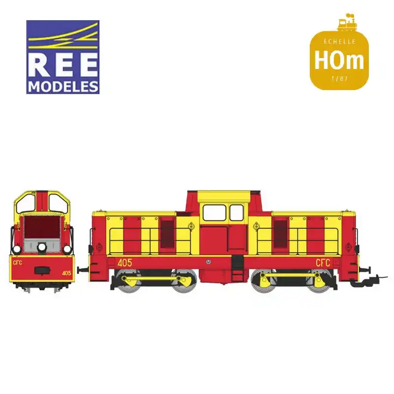 Locomotive Diesel BB400 Couleur d‘origine Analogique HOm REE VM-025 Achat Immédiat