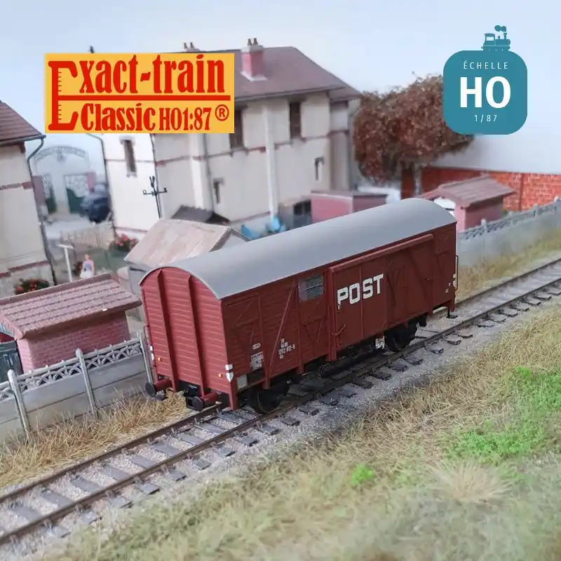 Wagon couvert type Gs 1410 NS Ep IV HO Exact-Train EX20915 Soldes