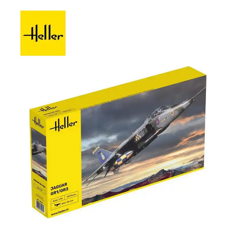 Avion de chasse Jaguar GR1/GR3 1/48 Heller 80427 Réduction