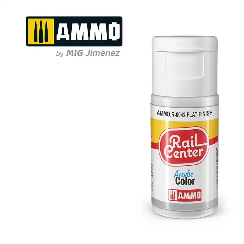 Acheter Direct Vernis mat acrylique Rail Center 15ml MIG AMMO.R-0042