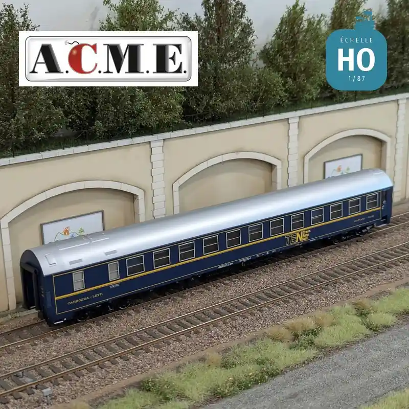 Meilleur Prix Voiture couchette Type MU 1973 livrée CIWL-Pool SNCF EP IV HO ACME 51069