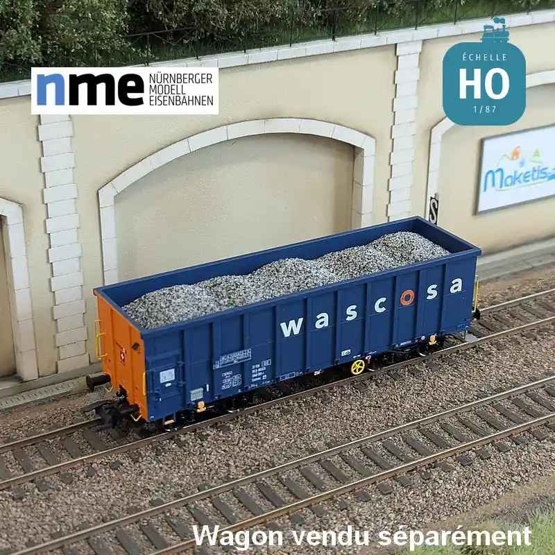 Satisfait Ou Remboursé Chargement de gravier pour wagon tombereau Eamnos 11,3m HO NME 951003-A