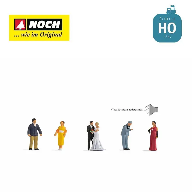 Prix Réduit Scène sonore 2.0 Mariage HO Noch 12861 HO Noch 12861