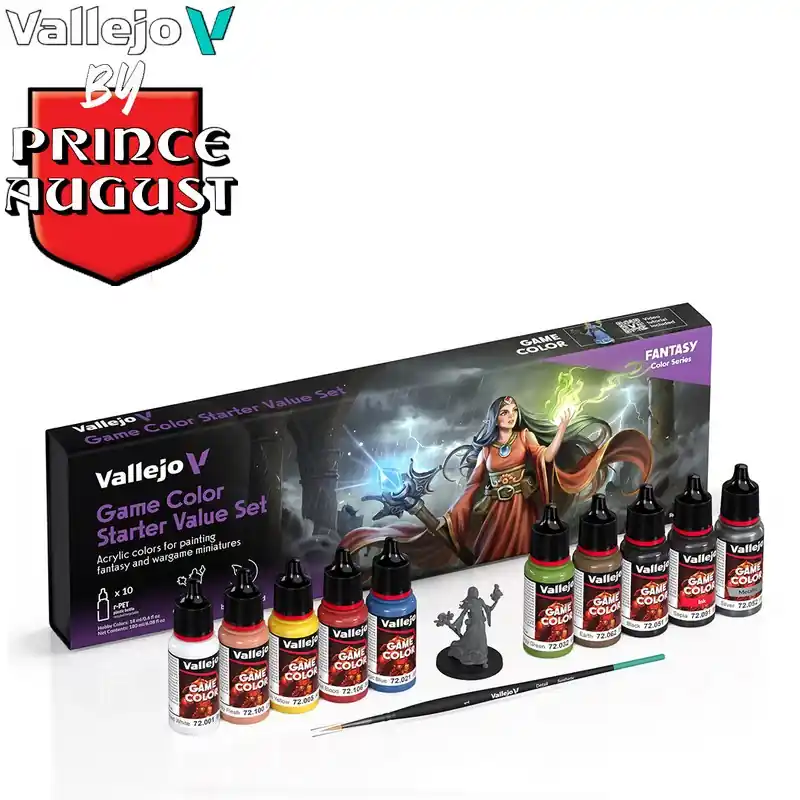 Coffret Game Color - Starter Value Set Vallejo 72215 Super Prix