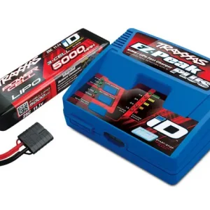 Traxxas Chargeur EZ-Peak Plus 2970G + 1x Lipo 11.1V 5000mAh 2970G-3S Vente Flash