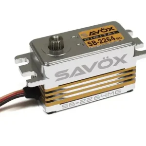 Commander Maintenant Savox Servo Brushless Low Profile SB-2264MG HV 15kg 0.09s SX-SB-2264MG