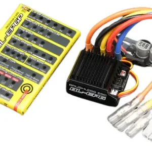 Yokomo ESC BL-EP6 Brushless + Carte de programmation BL-EP6A Commande En Gros
