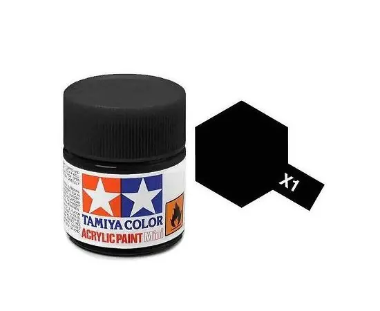 Commande En Gros Tamiya Peinture Mini X1 Noir Brillant 81501