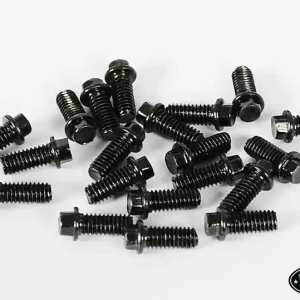 RC4WD Boulons hexagonaux Miniature M2.5x6mm Noir (x20) Z-S0008 Certifié