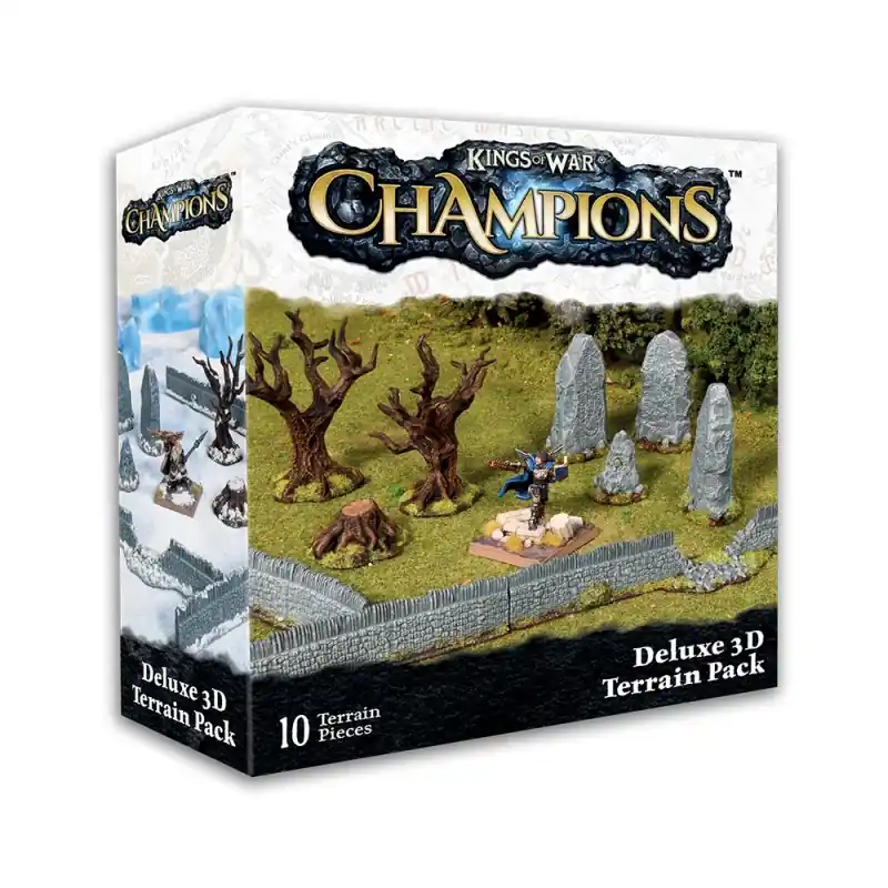 Meilleur Choix Kings of War Champions Deluxe 3D Terrain Pack
