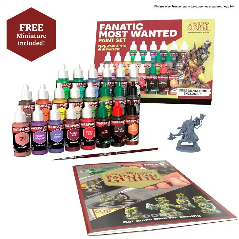 Nouveauté Warpaints Fanatic Most Wanted Paint Set