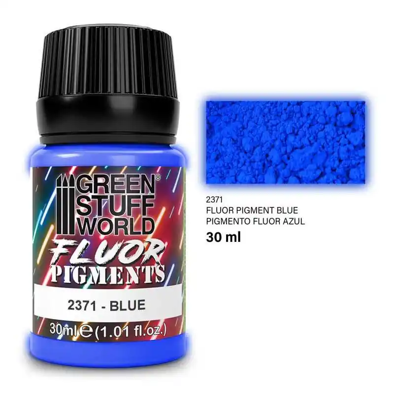 Pigment Fluor Bleu Expédié Aujourd'hui