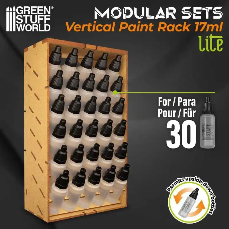 Présentoir de peinture vertical 17ml - LITE Vente Directe