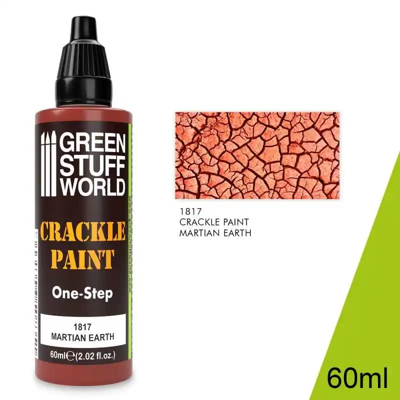 Prix Bas Peinture Craquelure - Martian Earth 60ml