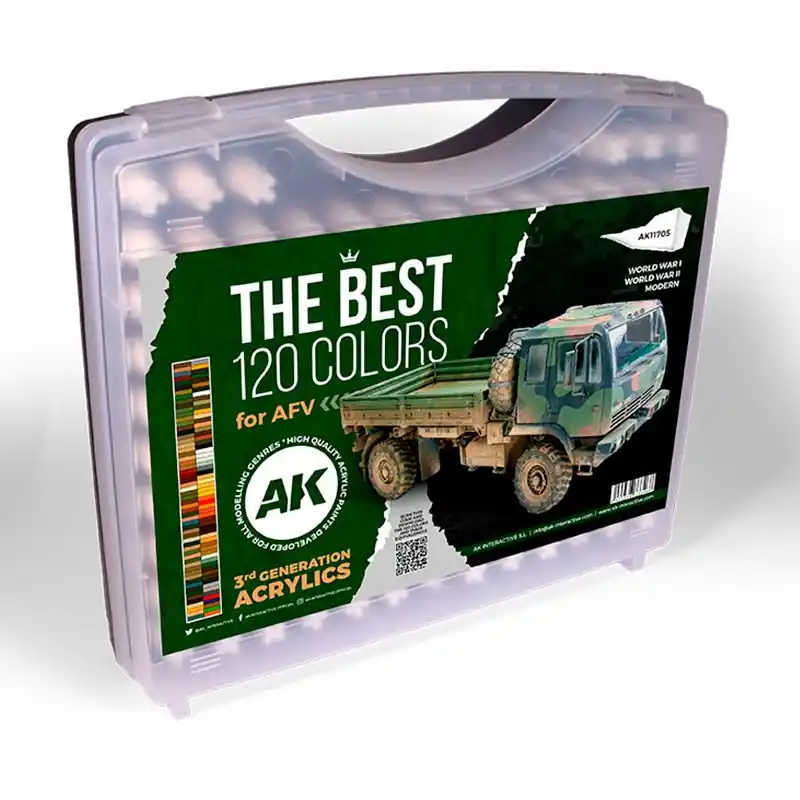 Commander Vite 3g Plastic Briefcase 120 Afv Colors