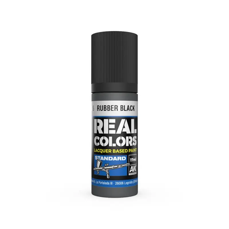 Haute Qualité Rubber Black 17 Ml.