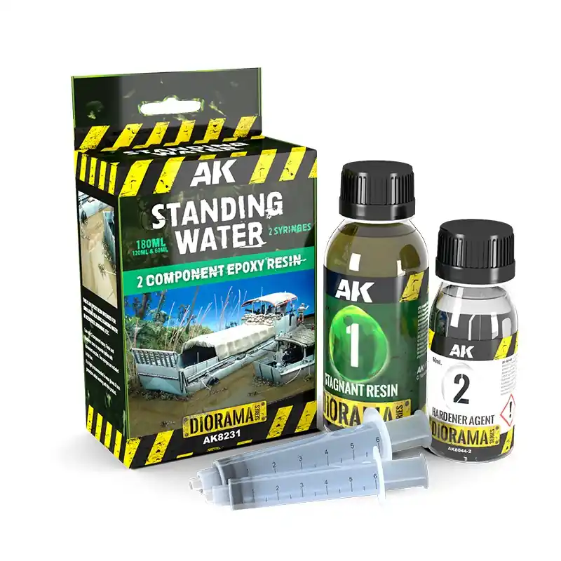 Resin Stagnant Water Components Epoxy Resin 180ml Populaire