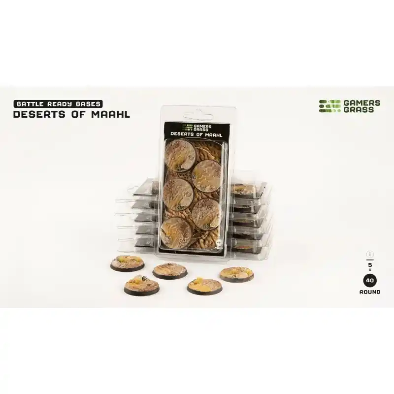 Vente Directe Deserts of Maahl	- Round 40mm (x5)