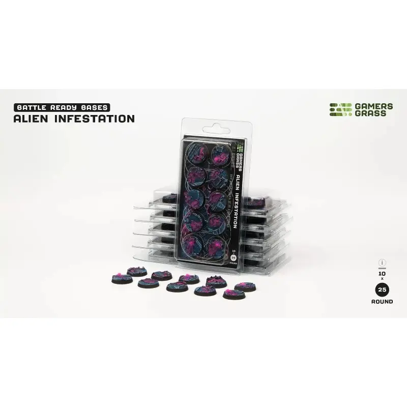 Alien Infestation - Round 25mm (x10) Nouveauté