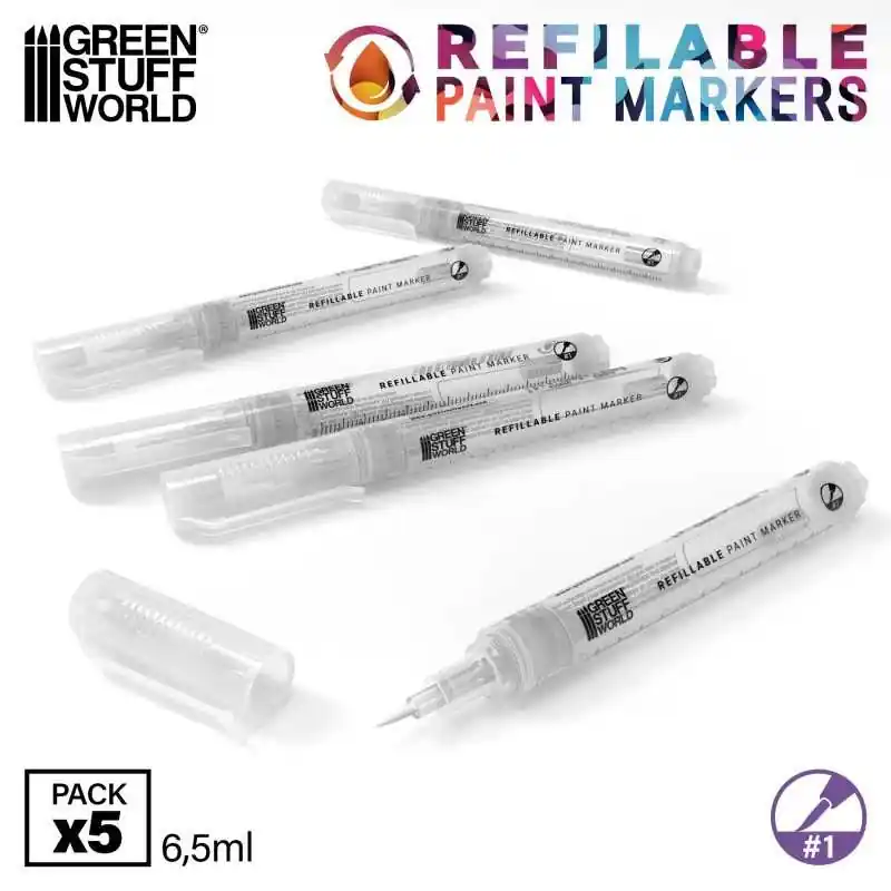 Stylo-feutre rechargeable 1 - Détail Authentique