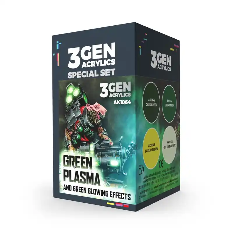 Wargame Color Set - Green Plasma And Glowing Effects Achat Immédiat