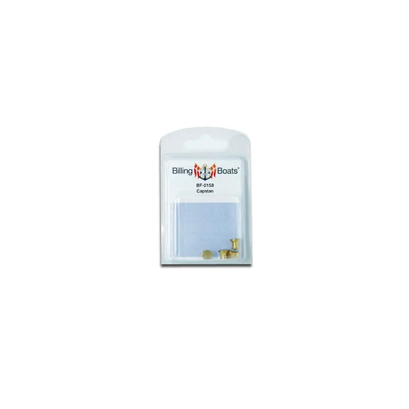 Dernière Chance Accastillage de bateau Cabestans en laiton 8x8mm (4pcs)