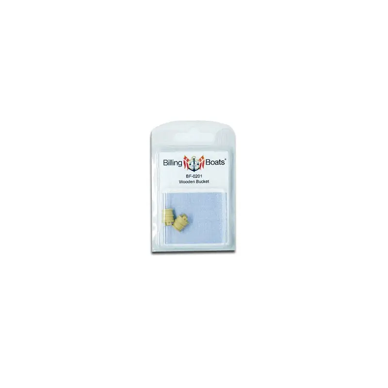 Dernière Chance Accastillage de bateau Baquet en bois 11x13mm (2pcs)