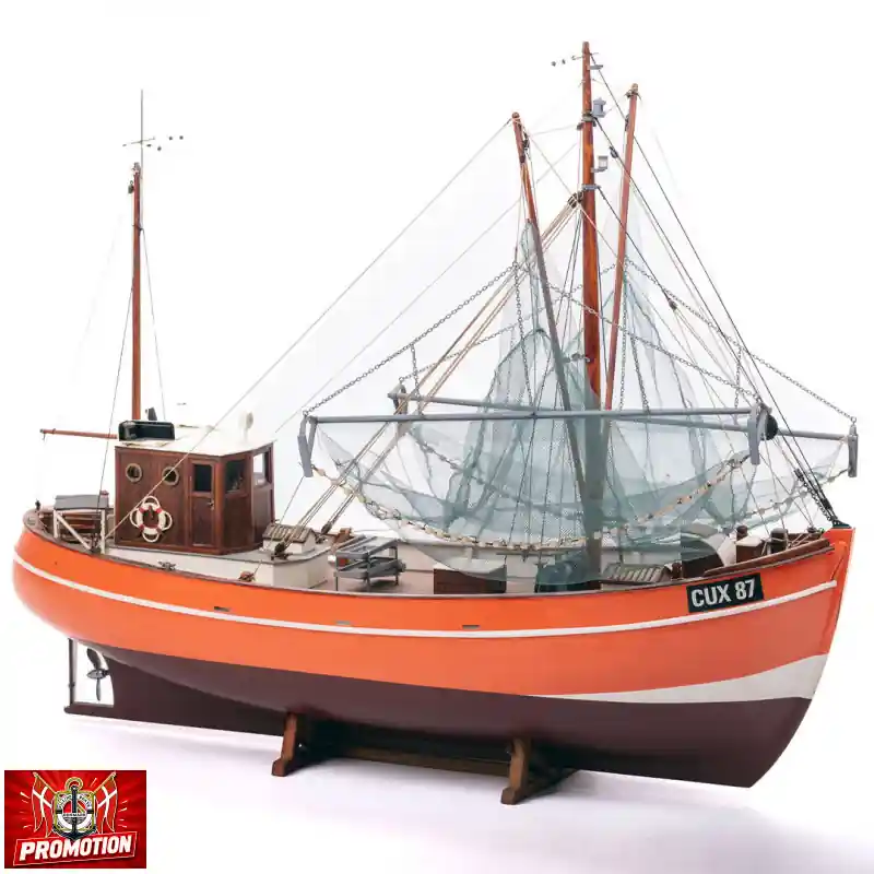 Bateau statique CUX 87 KRABENCUTTER 1/33 Solde