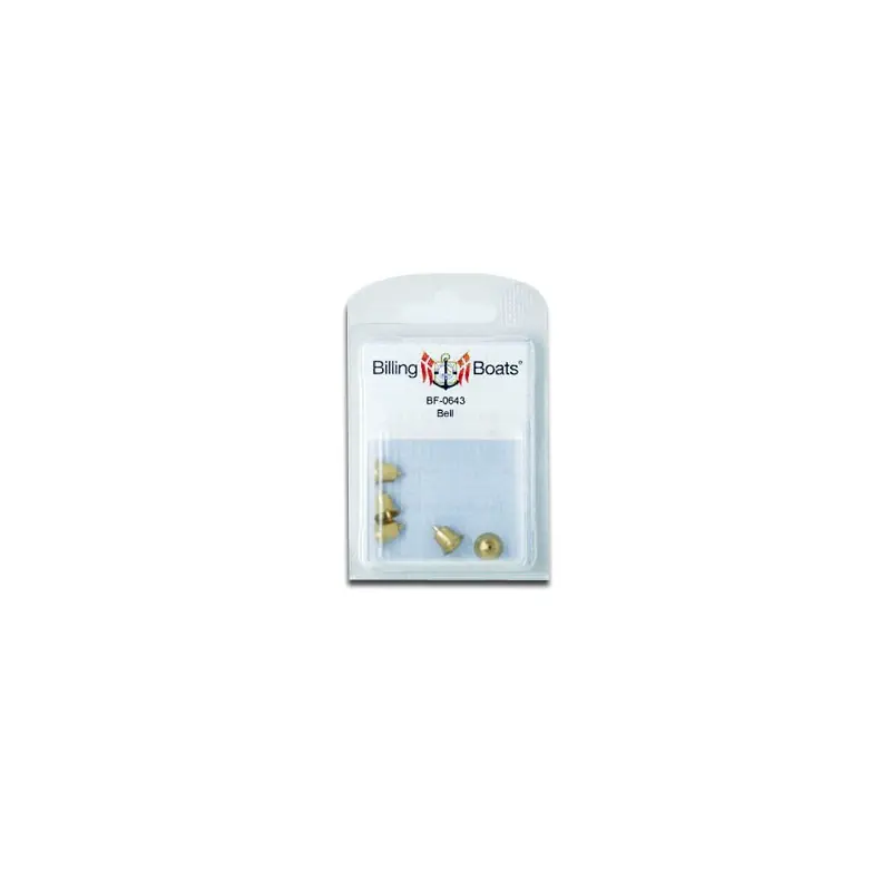 Offre Exclusive Accastillage de bateau Cloche en laiton 9x10mm (5pcs)