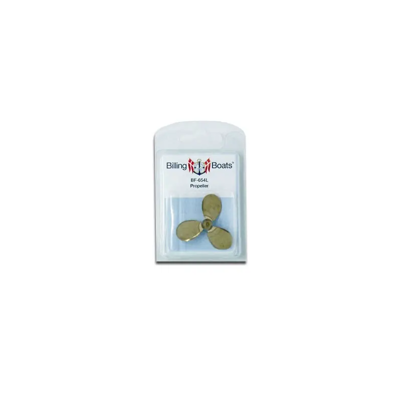 Prix Promo Accastillage de bateau Hélice tripale laiton gauche m4 50mm (1pc)