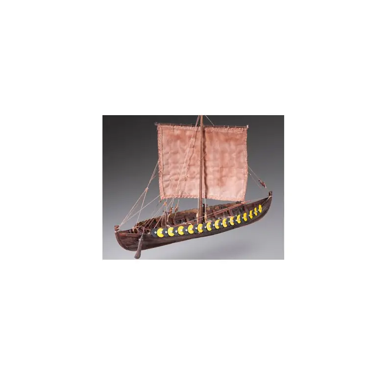 Bateau statique Viking Gokstad 1/72 Dernier Modèle