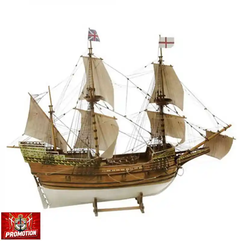 Bateau statique MAYFLOWER 1/60 Retour Gratuit