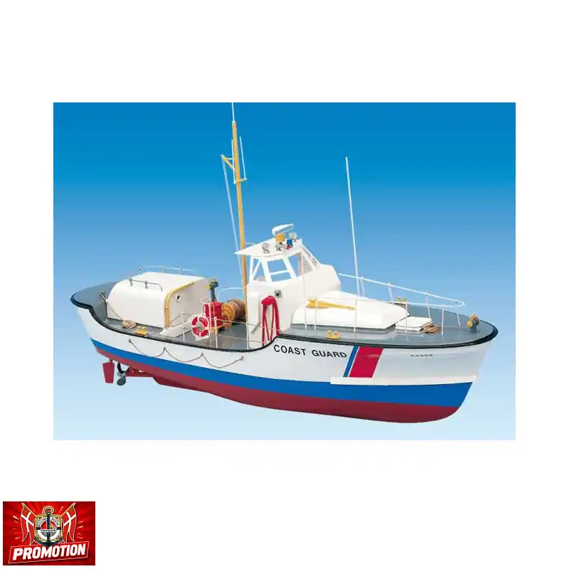 Bateau statique US COAST GUARD 1/40 Prix Cassé
