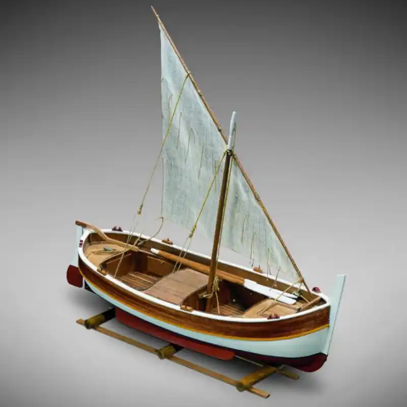 Bateau statique Gozzo Mediterraneo à voile Offre Spéciale