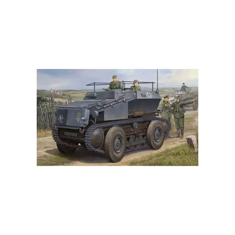 Populaire Maquette de Char en plastique Sd.Kfz.254 Scout Car 1/35