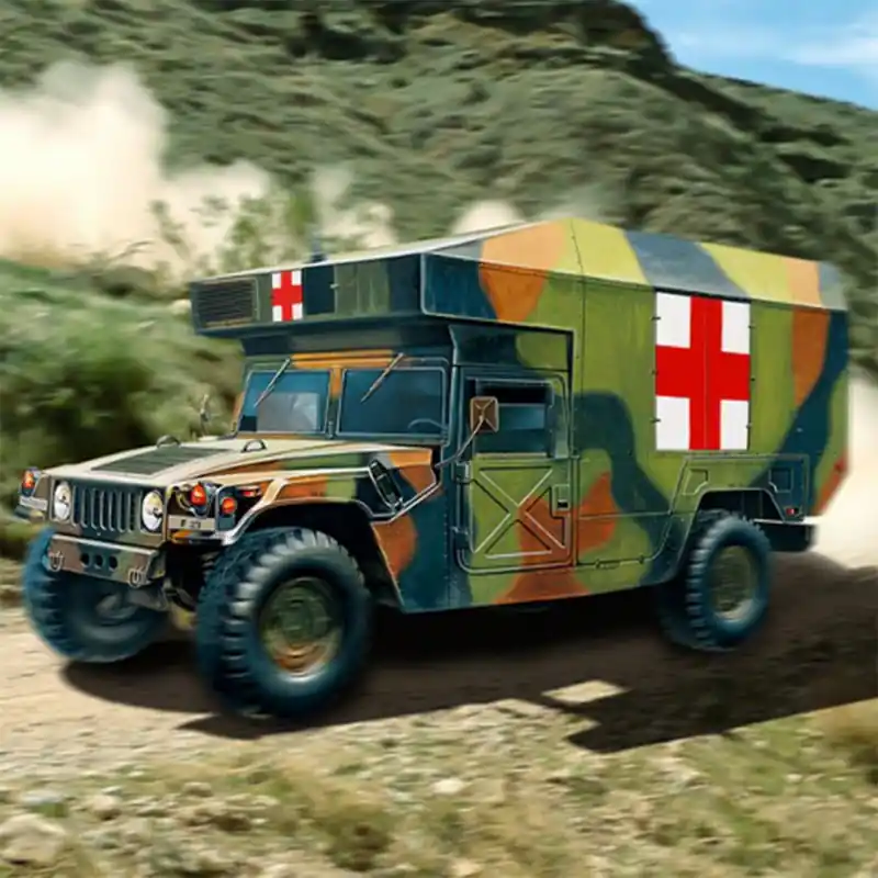 Offre Exclusive Maquette de char en plastique M997 Ambulance 1 35