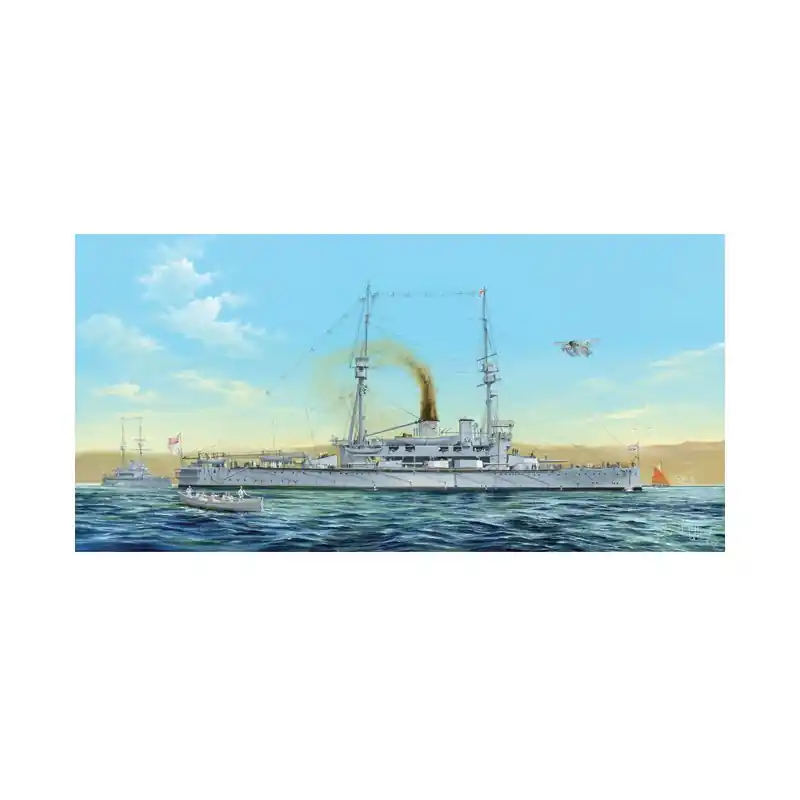 Maquette de Bateau en plastique HMS AGAMENON 1/350 Pas Cher