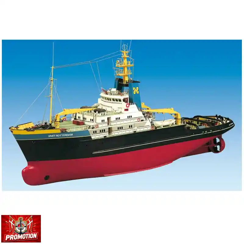 Bateau électrique radiocommandé SMIT ROTTERDAM RC 1/75 Prix Bas