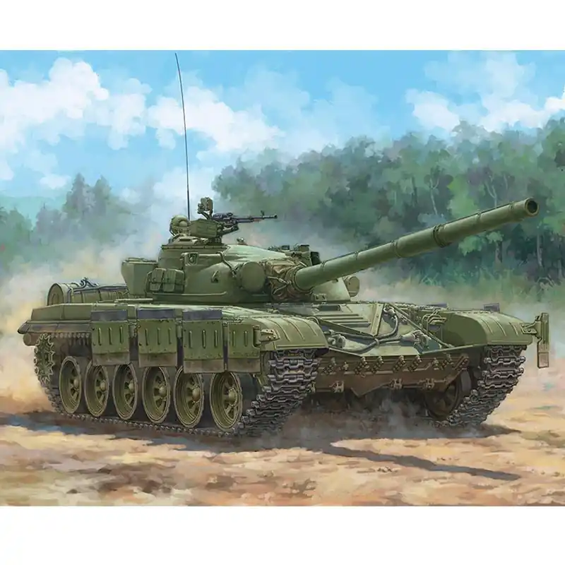Maquette plastique de char Soviet Obj.172 T-72 Ural 1 35 Bon Plan