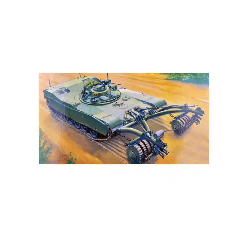 Achat Immédiat Maquette de Char en plastique M1 PANTHER II MINECLEARING