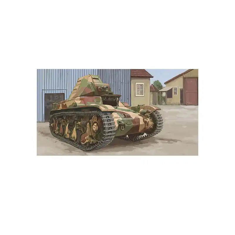Paiement Sécurisé Maquette de Char en plastique French R35 with FCM Turret 1/35
