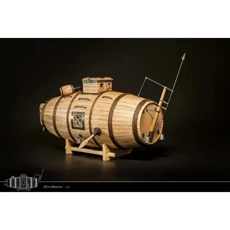 Bateau statique NIKONOV sous marin en kit Quantité Limitée