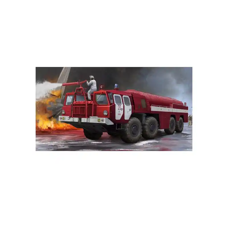 Achetez Aujourd'hui Maquette de camion en plastique Airport Fire Fighting Vehicle AA-60 (MAZ-7310)1/35