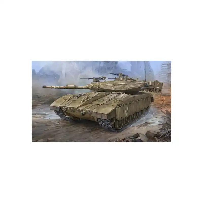 Maquette de Char en plastique IDF Merkava MK.IIID (LIC) 1/35 Top Vente