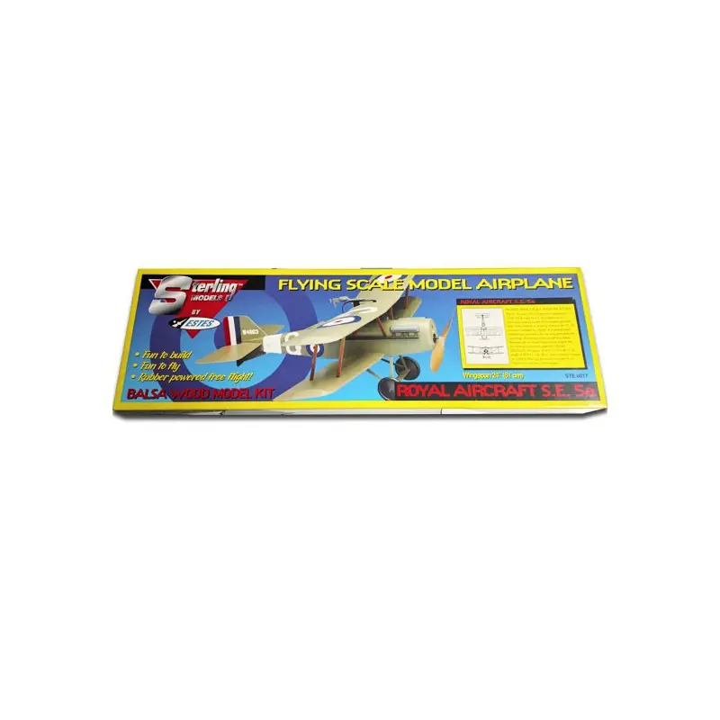 Remise Avion de vol libre radiocommandé Royal Aircraft S.E.5a kit