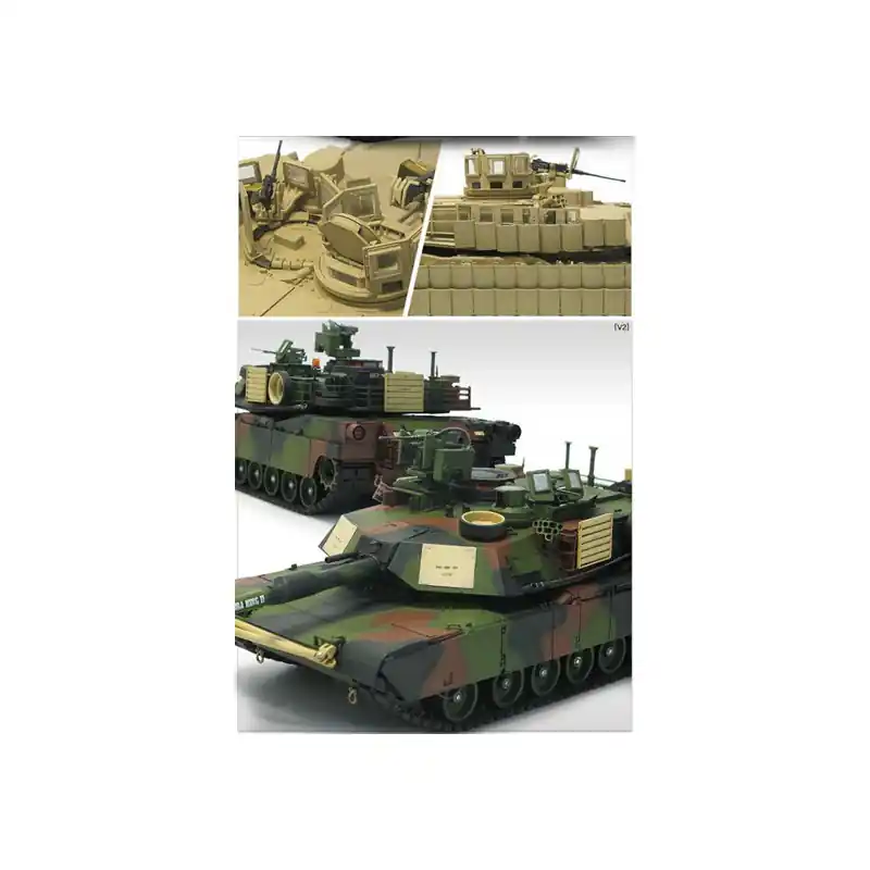 Maquette de Char en plastique U.S. Army M1A2 TUSK II 1/35 Nouveauté